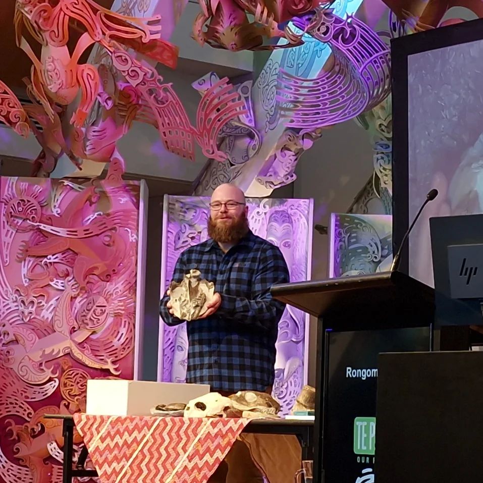I had a great time talking about fossils at Te Papa tonight, thanks to everyone who came out to listen! A huge thanks to the team at Te Papa for organising everything and to the sign language people for doing an amazing job. 

    